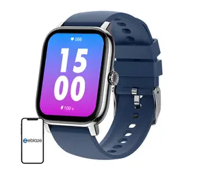 Zeblaze Btalk Pro srebrny / Smartwatch / Ekran TFT 1,91" / Połączenia Bluetooth / SpO2 / IP68