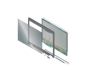 3M ALCF-P ABR2 / Folia prywatyzująca / 432×432 mm / Powierzchnia matowa / Kąt 60°