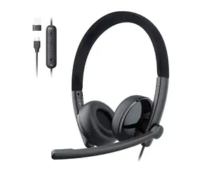 EMEET GeniusCall HS50 / Słuchawki z mikrofonem / Nauszne / ENC / USB-C, USB-A
