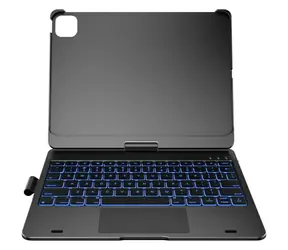 Etui z klawiaturą Typecase Flexbook Touch szare / etui z klawiaturą / Apple iPad Air 11" M2 2024/M3 2025/M4 2026