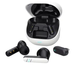 Słuchawki Trust GXT 409 Oxxie białe / Słuchawki gamingowe / Douszne / Bluetooth / RF 2,4 GHz / Czas pracy baterii 7 godz.