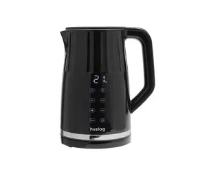 Czajnik elektryczny Huslog z wyświetlaczem LED czarny / Czajnik elektryczny / stal nierdzewna / 1,7 l / 2200 W / Utrzymuje ciepło