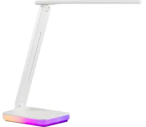 Tracer Prisma biała / Lampa stołowa / LED / Podświetlenie RGB / Sterowanie dotykowe / 230 lm