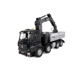 Dźwig samochodowy AMEWI RC Mercedes-Benz Arocs / 1:18 / 4WD / Nadwozie wywrotki / Oświetlenie LED / Efekty dźwiękowe / RTR