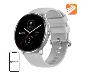 Zeblaze GTR 3 Pro srebrny / Smartwatch / 1,43" AMOLED / SpO2 / BT 5.2 / IP69K