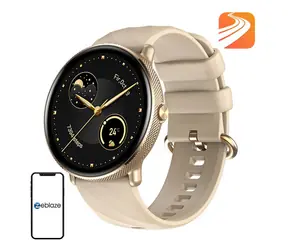Zeblaze GTR 3 Pro złoty / Smartwatch / 1,43" AMOLED / BT 5.2 / iOS, Android