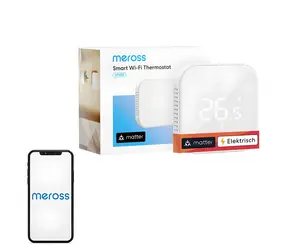 Meross MTS215MA- EU / Termostat / Wi-Fi / Matter / elektryczne ogrzewanie podłogowe / 16 A