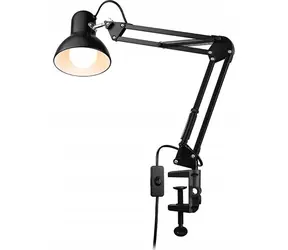 Tracer Architect 2w1 / Lampa stołowa / z zaciskiem / E27 / 40W / giętkie ramię
