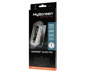 MyScreen Diamond Glass Pro / Szkło ochronne / Apple iPhone 17 Pro / z ramką montażową