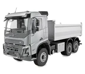 Wywrotka AMEWI RC Volvo FMX E015 srebrna / Skala 1:14 / 6x4 / RTR / Oświetlenie LED / od 14 lat