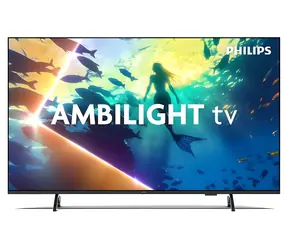 65" Philips 65PUS8010/12 czarny / Telewizor / LED / 4K UHD / HDR / SMART TV / Wi-Fi / DVB-T2/C/S2