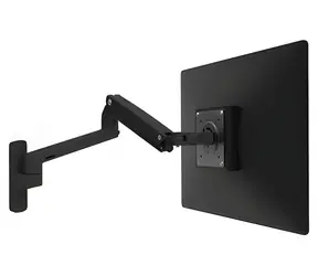Ramię do monitora Ergotron MXV, czarne / Montaż ścienny / do 34" / wysokość 330 mm / pochylenie ±90° / nośność 9,1 kg