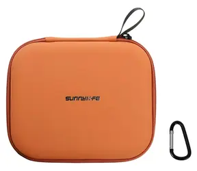 Sunnylife B977 pomarańczowy / Etui do DJI RC / Skóra PU / RC 1, RC 2, RC-N3, RC-N2, RC-N1