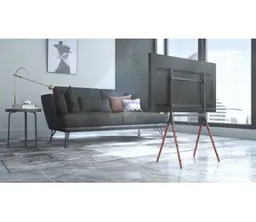 Techly 107241 orzech / Stojak pod telewizor / 49-70" / nośność 40 kg / VESA do 600x400