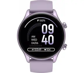 Zeblaze Btalk 3 PLUS fioletowy / Smartwatch / Okrągły wyświetlacz / Połączenia Bluetooth / iOS, Android