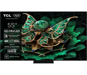 55" TCL 55Q7C / Telewizor / QD-Mini LED / 4K UHD / 144 Hz / Google TV