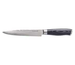 G21 Gourmet Damascus 18 cm / Nóż kuchenny / Stal damasceńska / Długość ostrza 18 cm