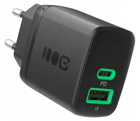 Green Cell PowerSource Duo30 / Ładowarka sieciowa / 1x USB-A / 1x USB-C / 30 W