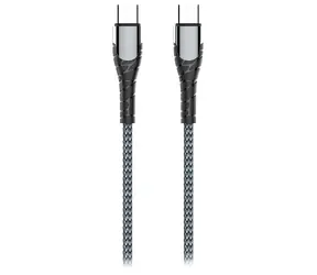 Colorway szary / Kabel do transmisji danych / USB-C - USB-C / 65 W (3 A) / 2 m