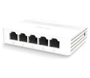 HIKVISION DS-3E0505D-E / Przełącznik / 5x 10/100 Mbps RJ45 / zasilacz 5 V DC / 0,6 A
