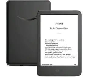 Amazon Kindle Touch 2024 czarny / Czytnik e-booków / 16 GB / Wyświetlacz 6" / Bez reklam / USB-C
