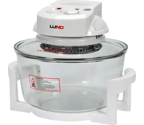 Piekarnik halogenowy Lund 17L biały / Piekarnik halogenowy / 1400 W / 65-250 °C / timer 60 min