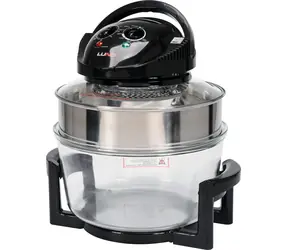 Piekarnik halogenowy Lund 17L czarny / Piekarnik halogenowy / 1400 W / 65-250 °C / timer 60 min