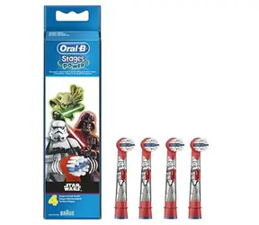 Oral-B EB10 Star Wars / Końcówki wymienne do szczoteczki do zębów dla dzieci / 4 szt. / od 3 lat