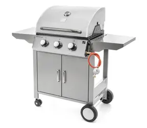 G21 Oklahoma BBQ Premium Line / Grill gazowy / 3 palniki / w zestawie reduktor ciśnienia