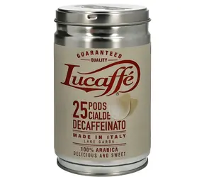 Lucaffé Decaffeinato ESE 25 szt. / saszetki ESE / bez kofeiny