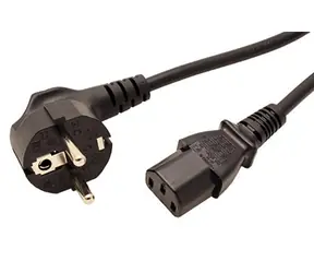 Kabel zasilający OEM 230V 3m do monitora / Kabel zasilający / 230V / 3m