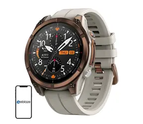 Zeblaze Stratos 4 Pro brązowy / Smartwatch / AMOLED / GPS / 5 ATM / 60 dni żywotności baterii