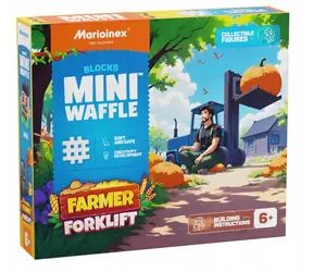 MARIOINEX Zestaw do budowy Waffle Farmer - wózek widłowy / 50 elementów
