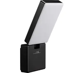 Kinkiet zewnętrzny LED Maclean czarny / Kinkiet / 10 W / IP65 / 700 lm / neutralna biel