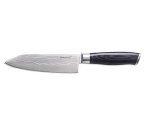 G21 Gourmet Damascus / Nóż / Santoku / 17 cm