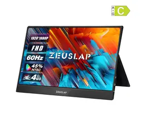 15,6" Zeuslap Z15ST / Monitor przenośny / IPS / FHD 1920 × 1080 / dotykowy / USB-C + mini HDMI