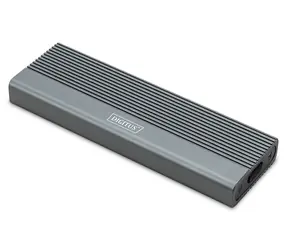 Digitus M.2 szary / Obudowa zewnętrzna / SSD / NVMe / USB 3.1 Gen2 / 10 Gbps / aluminium