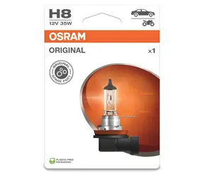 OSRAM H8 STANDARD 12V 35W PGJ19-1 / Żarówka samochodowa / 1 szt.