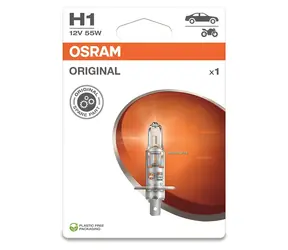 OSRAM H1 12V 55W / Żarówka samochodowa / P14,5s / 1 szt.