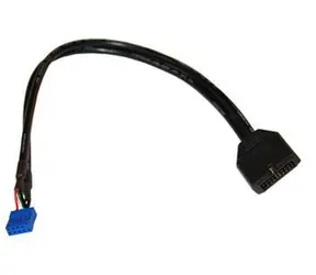 Adapter SuperMicro USB 3.0 19-pin(M) do USB 2.0 9-pin(F) / Adapter / 30 cm