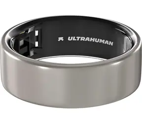 Pierścień Ultrahuman Air Raw Titanium rozmiar 9 / Inteligentny pierścień