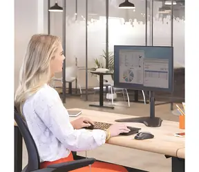 Fellowes Professional Series wolnostojący czarny / Podstawka pod monitor / do 32" / nośność 8 kg / obrót 360°