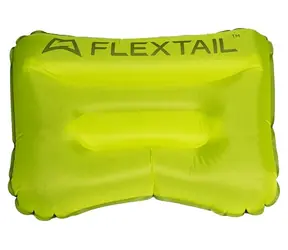 Poduszka Flextail Tiny Pillow zielona / Poduszka dmuchana / AVS / 38,5 × 25,5 cm / 77 g