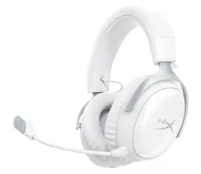HyperX Cloud III S biały / Słuchawki gamingowe / Mikrofon / Bluetooth 5.3 / 2.4 GHz / PC, PS5, PS4