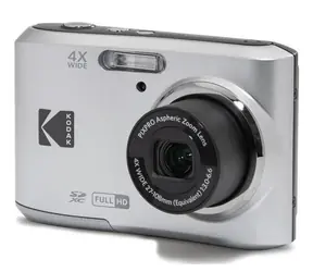 Kodak Friendly Zoom FZ45 srebrny / Aparat kompaktowy / 2,7" LCD / 16 MPix BSI CMOS / 4X zoom optyczny / SD