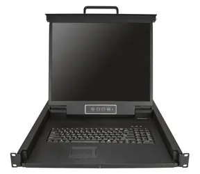 Konsola KVM StarTech 1U 19" LCD / konsola KVM / VGA / 1280x1024 / 19" rack / czarna