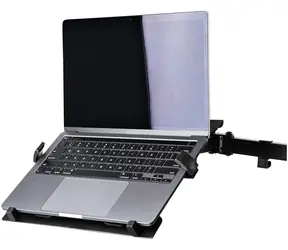Uchwyt do laptopa StarTech VESA czarny / Uchwyt do laptopa / VESA 75x75 i 100x100 mm / Nośność 4,5 kg / Metal