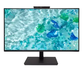 27" Acer Vero B277D6BMIPRCZX czarny / Monitor / 1920x1080 / VGA+HDMI+DP / Hub USB / Kamera internetowa+Mikrofon