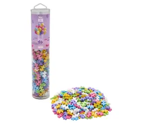 PLUS- Zestaw konstrukcyjny PLUS Mieszanka pasteli / 240 elementów / Tuba
