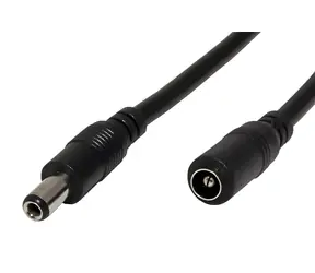 OEM DC 5,5x2,5 mm / Kabel zasilający / Przedłużacz / 1,5 m